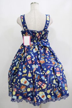 画像3: Angelic Pretty / Happy Park Carnivalジャンパースカート Free ネイビー H-25-08-20-009-AP-OP-NS-ZH