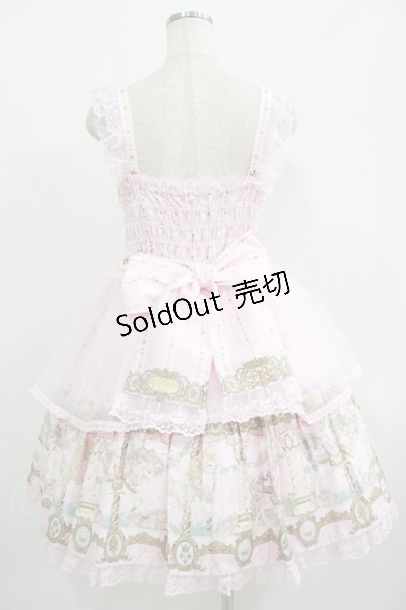 画像3: Angelic Pretty / Day Dream Carnivalティアードジャンパースカート Free ピンク H-25-08-20-011-AP-OP-NS-ZH (3)