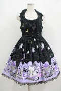 Angelic Pretty / Magical Milk Catsジャンパースカート Free ブラック H-25-08-20-002-AP-OP-NS-ZH