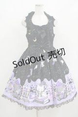 Angelic Pretty / Magical Milk Catsジャンパースカート Free ブラック H-25-08-20-002-AP-OP-NS-ZH