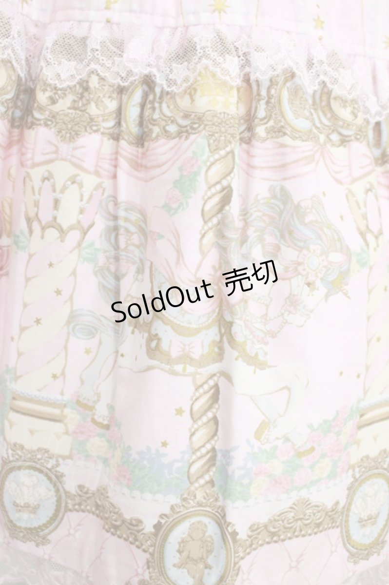 画像4: Angelic Pretty / Day Dream Carnivalティアードジャンパースカート Free ピンク H-25-08-20-011-AP-OP-NS-ZH (4)
