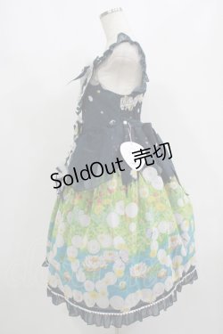 画像2: BABY,THE STARS SHINE BRIGHT / Thumbelina Fairy Tale〜未来への旅立ち〜柄ペタルエプロンジャンパースカート Free ネイビー H-25-08-20-012-BA-OP-NS-ZH