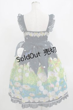 画像3: BABY,THE STARS SHINE BRIGHT / Thumbelina Fairy Tale〜未来への旅立ち〜柄ペタルエプロンジャンパースカート Free ネイビー H-25-08-20-012-BA-OP-NS-ZH
