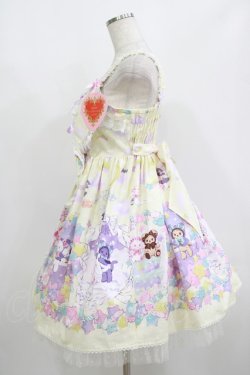 画像2: BABY,THE STARS SHINE BRIGHT / くみゃちゃんのKiraKira Sweets Halloween柄ジャンパースカートII Free レモン H-25-08-20-013-BA-OP-NS-ZH