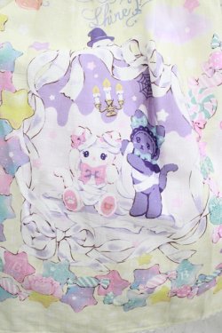 画像4: BABY,THE STARS SHINE BRIGHT / くみゃちゃんのKiraKira Sweets Halloween柄ジャンパースカートII Free レモン H-25-08-20-013-BA-OP-NS-ZH