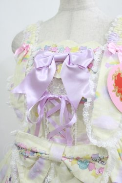 画像5: BABY,THE STARS SHINE BRIGHT / くみゃちゃんのKiraKira Sweets Halloween柄ジャンパースカートII Free レモン H-25-08-20-013-BA-OP-NS-ZH