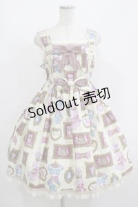 Angelic Pretty / Dolls Collectionジャンパースカートセット Free アイボリー H-25-08-20-015-AP-OP-NS-ZH