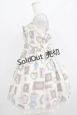 画像2: Angelic Pretty / Dolls Collectionジャンパースカートセット Free アイボリー H-25-08-20-015-AP-OP-NS-ZH
