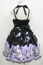 画像3: Angelic Pretty / Magical Milk Catsジャンパースカート Free ブラック H-25-08-20-002-AP-OP-NS-ZH (3)