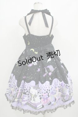 画像3: Angelic Pretty / Magical Milk Catsジャンパースカート Free ブラック H-25-08-20-002-AP-OP-NS-ZH