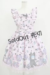 Angelic Pretty / Happy Treat Partyジャンパースカート Free ピンク H-25-08-20-016-AP-OP-NS-ZH