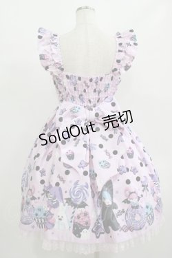 画像3: Angelic Pretty / Happy Treat Partyジャンパースカート Free ピンク H-25-08-20-016-AP-OP-NS-ZH