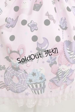 画像4: Angelic Pretty / Happy Treat Partyジャンパースカート Free ピンク H-25-08-20-016-AP-OP-NS-ZH