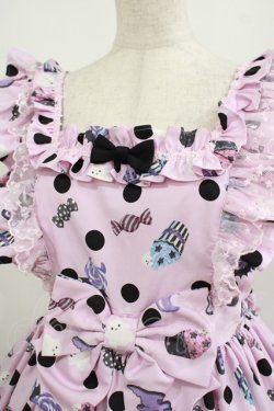 画像5: Angelic Pretty / Happy Treat Partyジャンパースカート Free ピンク H-25-08-20-016-AP-OP-NS-ZH
