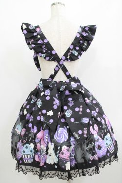 画像3: Angelic Pretty / Happy Treat Party Cafeスカート Free ブラック H-25-08-20-018-AP-SK-NS-ZH