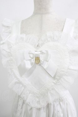 画像4: BABY,THE STARS SHINE BRIGHT / ハートエプロン Free オフ H-25-08-20-020-BA-OP-NS-ZH