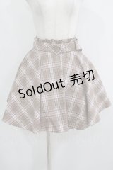 evelyn / ハートバックルスカート Free ブラウン H-25-08-21-027-LO-SK-NS-ZH