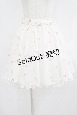 画像1: Ank Rouge / Beauty Valentineスカート M オフ H-25-08-21-029-CA-SK-NS-ZH