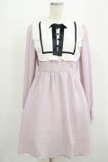 Ank Rouge / ヨーク切替ワンピース M ピンク H-25-08-21-037-CA-OP-NS-ZH