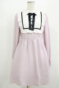Ank Rouge / ヨーク切替ワンピース M ピンク H-25-08-21-037-CA-OP-NS-ZH