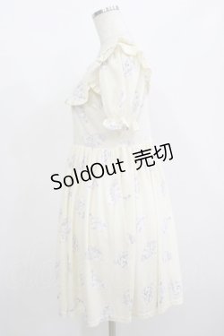 画像2: Ank Rouge / Catプリントワンピース M アイボリー H-25-08-21-038-CA-OP-NS-ZH