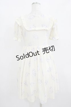 画像3: Ank Rouge / Catプリントワンピース M アイボリー H-25-08-21-038-CA-OP-NS-ZH