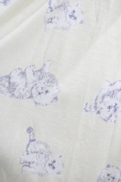 画像4: Ank Rouge / Catプリントワンピース M アイボリー H-25-08-21-038-CA-OP-NS-ZH