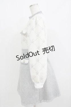 画像2: Swankiss / TS S/K docking O/P　ワンピース Free オフ/ブルーグレー H-25-08-21-042-CA-OP-NS-ZH