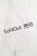 Ank Rouge / レーススカート M ピンク H-25-08-21-046-CA-SK-NS-ZH