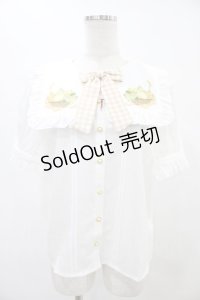 Amavel / Fruits Panierブラウス Free オフ/イエロー H-25-08-21-1042-CA-BL-NS-ZH