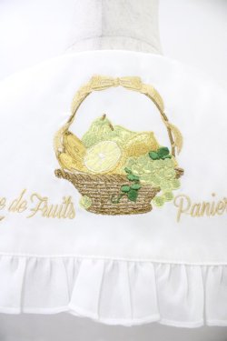 画像3: Amavel / Fruits Panierブラウス Free オフ/イエロー H-25-08-21-1042-CA-BL-NS-ZH
