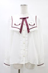 Amavel / Infirmiere Classiqueブラウス Free オフ H-25-08-21-1046-CA-BL-NS-ZH
