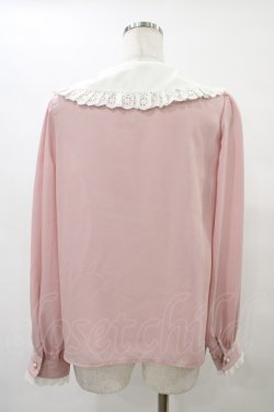 画像2: Ank Rouge / マイスウィートピアノコラボブラウス M ピンク H-25-08-21-1051-CA-BL-NS-ZH