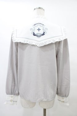 画像2: Amavel / Infirmiere Classiqueブラウス Free グレー H-25-08-21-1054-CA-BL-NS-ZH
