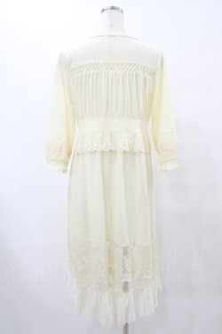 画像2: axes femme / 透けレースロングカーディガン M 生成り H-25-08-21-1055-AX-TO-NS-ZH