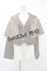 Amavel / くまの探偵さん ケープセットジャケット Free ブラウン H-25-08-21-1058-CA-JA-NS-ZH