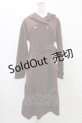 axes femme / ティアードコーディガン M ワイン H-25-08-21-1060-AX-JA-NS-ZH