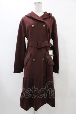 画像1: axes femme / ティアードコーディガン M ワイン H-25-08-21-1060-AX-JA-NS-ZH