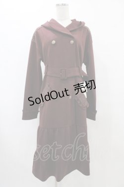 画像1: axes femme / ティアードコーディガン M ワイン H-25-08-21-1060-AX-JA-NS-ZH