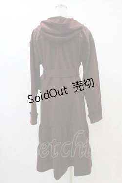 画像2: axes femme / ティアードコーディガン M ワイン H-25-08-21-1060-AX-JA-NS-ZH