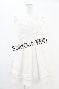 Ank Rouge / Kiss meハートジャンパースカート M ピンク H-25-08-21-1014-CA-OP-NS-ZH