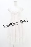axes femme POETIQUE / レーシーキャミワンピース M ピンク H-25-08-21-1015-AX-OP-NS-ZH