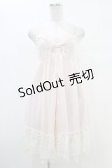 axes femme POETIQUE / レーシーキャミワンピース M ピンク H-25-08-21-1015-AX-OP-NS-ZH