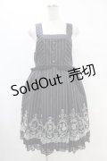 axes femme / フロッキーptレジメ柄ワンピース(Disney) M ブラック H-25-08-21-1024-AX-OP-NS-ZH