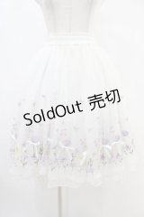 mille fille closet by LODISPOTTO / Dreaming flowerチュールスカート M オフ H-25-08-21-1034-LO-SK-NS-ZH