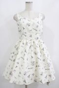 Ank Rouge / Marie総柄ワンピース/Disney M オフ H-25-08-21-006-CA-OP-NS-ZH