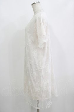 画像2: Ank Rouge / ローズプリントレースワンピース M ピンク H-25-08-21-056-CA-OP-NS-ZH
