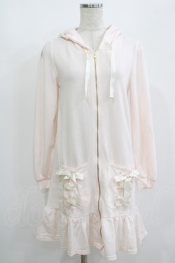 画像1: Ank Rouge / パーカーワンピース M ピンク H-25-08-21-057-CA-OP-NS-ZH