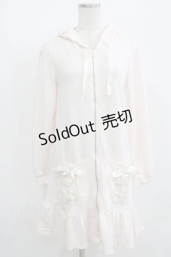 画像1: Ank Rouge / パーカーワンピース M ピンク H-25-08-21-057-CA-OP-NS-ZH