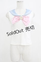 TRALALA byLIZ LISA / セーラームーンコラボトップス Free オフ H-25-08-21-058-LO-TO-NS-ZH
